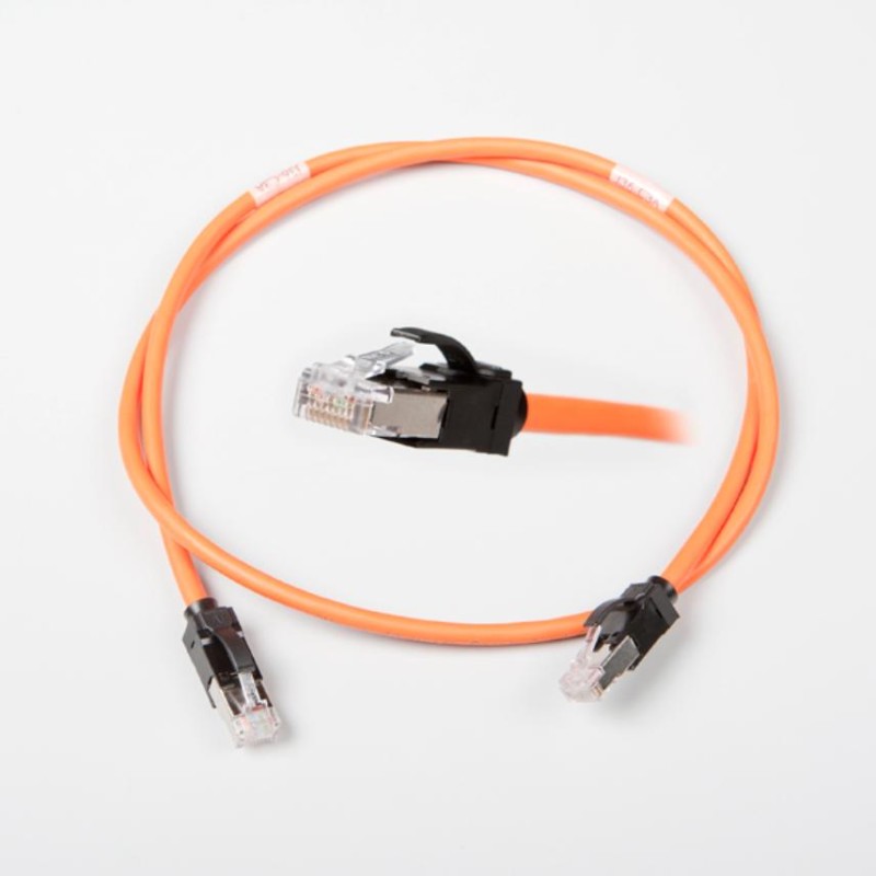 Nexans Patch cord Cat 6A Ecranat 2 metri LSZH Portocaliu LANmark, "N11A.U1F020OK" (timbru verde 0.08 lei)