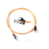 Nexans Patch cord cat 6A Ecranat 5 metri LSZH Portocaliu, "N11A.U1F050OK" (timbru verde 0.18 lei)