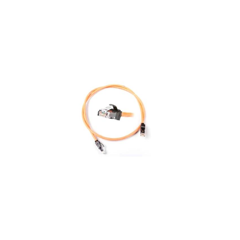 Nexans Patch cord cat 6A Ecranat 10 metri LSZH Portocaliu, "N11A.U1F100OK" (timbru verde 0.18 lei)
