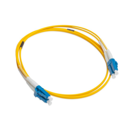 Nexans Patch cord FO 2 metri LSZH Galben LANmark Singlemode Duplex LC-LC Slimflex, "N122.4LLY2" (timbru verde 0.08 lei)