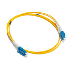 Nexans Patch cord FO 2 metri LSZH Galben LANmark Singlemode Duplex LC-LC Slimflex, "N122.4LLY2" (timbru verde 0.08 lei)