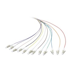 Nexans LANmark-OF Pigtail LC OM4 Maxistrip LSZH 50/125 1m 12 Colours, "N121.7MLS"