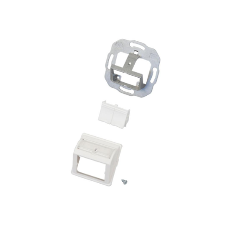 Nexans Rama montaj ingropat cu 2 module unghiulare 50x50 albe LANmark, "N423.702N"