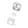 Nexans Rama montaj ingropat cu 2 module unghiulare 50x50 albe LANmark, "N423.702N"
