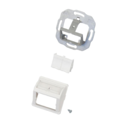 Nexans Rama montaj ingropat cu 2 module unghiulare 50x50 albe LANmark, "N423.702N"