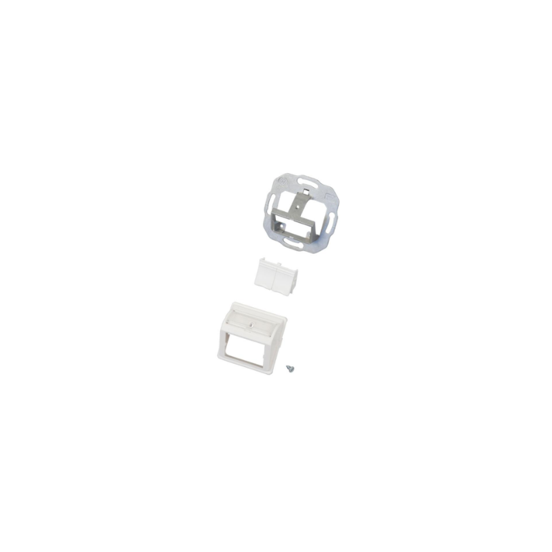 Nexans Rama montaj ingropat cu 2 module unghiulare 50x50 albe LANmark, "N423.702N"