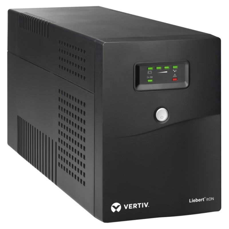 UPS Vertiv "LIEBERT itON", Line int., mini Tower, 1200 W, AVR, IEC x 3 | Schuko x 3, LED, "LI32151CT20" (timbru verde 11 lei)