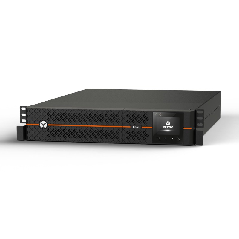 UPS Vertiv "EDGE", Line int., Tower/rack, 1980 W, AVR, IEC x 6, display LCD, back-up 11 - 20 min. "EDGE-2200IRT2UXL" (timbru ver