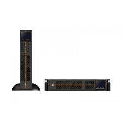 UPS Vertiv "GXT RT+", Online, Tower/rack, 1360 W, fara AVR, IEC x 6, display LCD, back-up 1 - 10 min. "GXTRT-1500IRT2UXL" (timbr