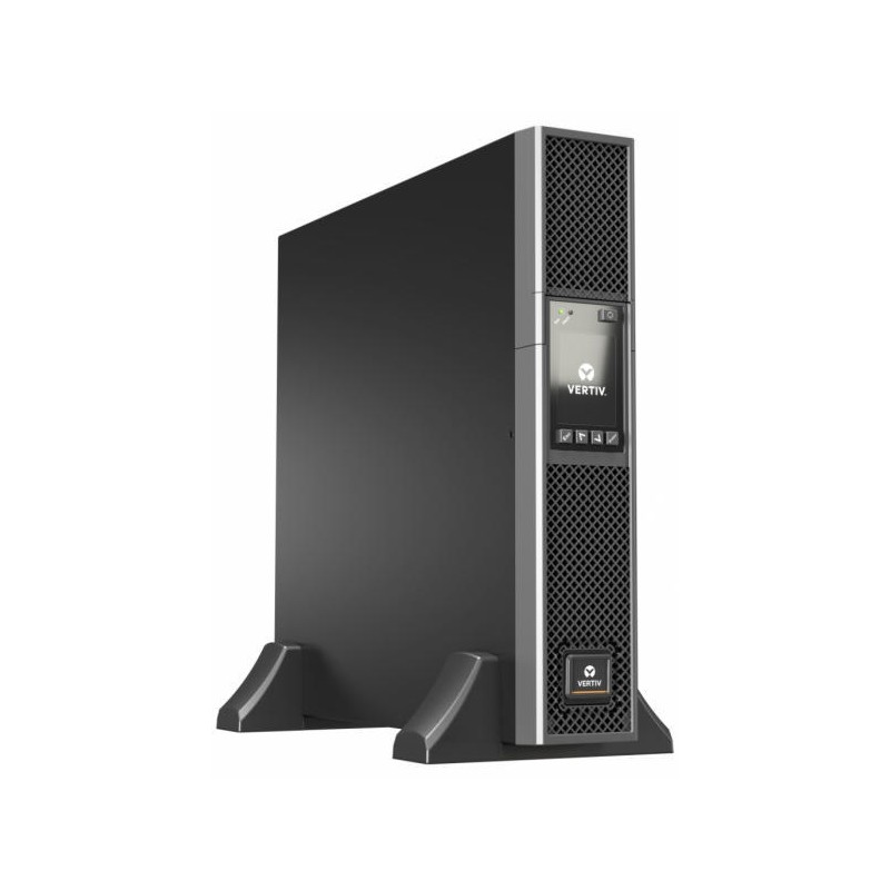 UPS Vertiv "GXT5", Online, Tower/rack, 1000 W, fara AVR, IEC x 8, display LCD, back-up 11 - 20 min. "GXT5-1000IRT2UXLE" (timbru 