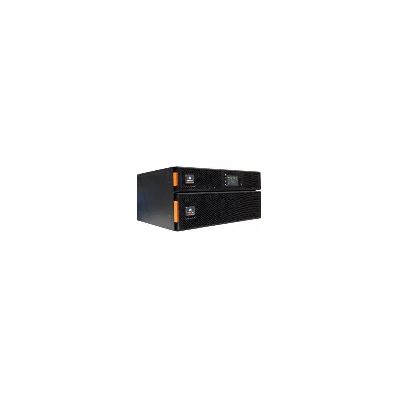 UPS Vertiv "GXT5", Online, Tower/rack, 5000 W, fara AVR, IEC x 8 | Terminal Block, display LCD, back-up 11 - 20 min. "GXT5-5000I