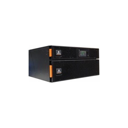 UPS Vertiv "GXT5", Online, Tower/rack, 5000 W, fara AVR, IEC x 8 | Terminal Block, display LCD, back-up 11 - 20 min. "GXT5-5000I