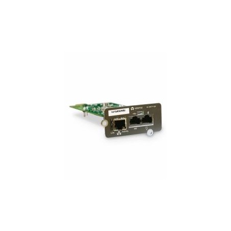 SNMP card for Liebert GXT4 UPS - Network Management Card for remote UPS monitoring, control and management, "IS-UNITY-SNMP"