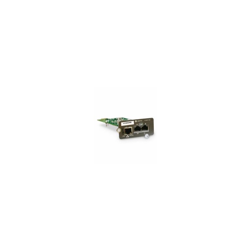 SNMP card for Liebert GXT4 UPS - Network Management Card for remote UPS monitoring, control and management, "IS-UNITY-SNMP"