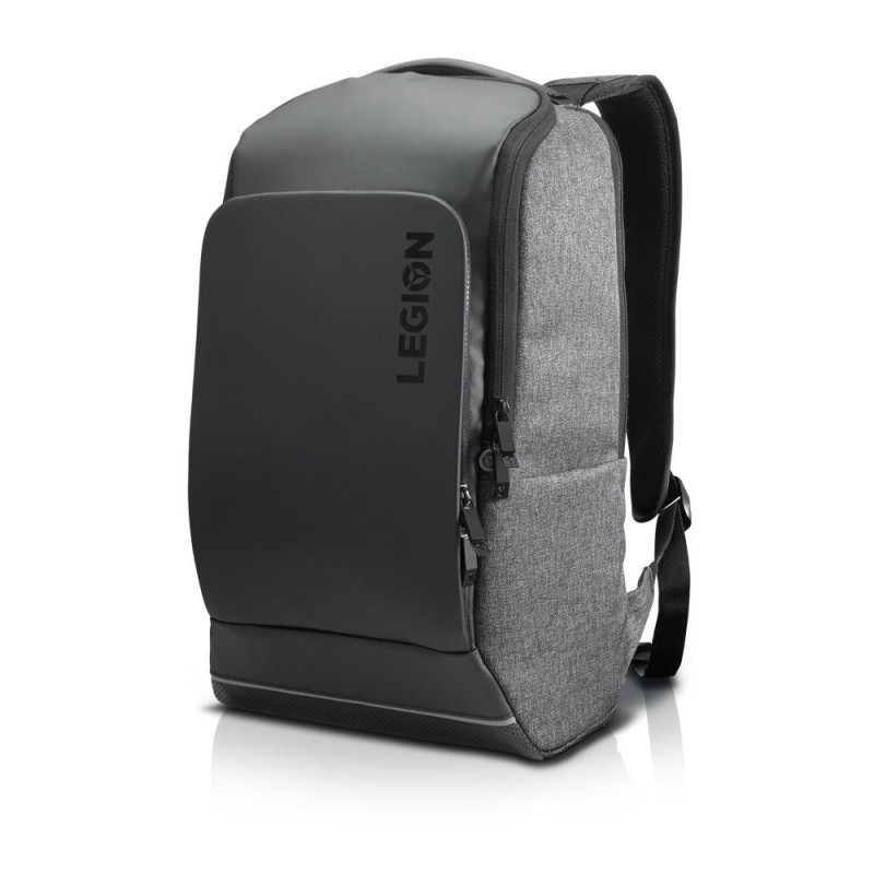 RUCSAC LENOVO, pt. notebook de max 15.6 inch, 2 compartimente, buzunar frontal | buzunar lateral, 910g, poliester, gri, "GX40S69