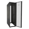 Rack 42U 1998mm Hx800mm Wx 115mm D with 77% Perforated Locking Front Door,77% Perforated Split Locking Rear Doors,pair 19" Mount