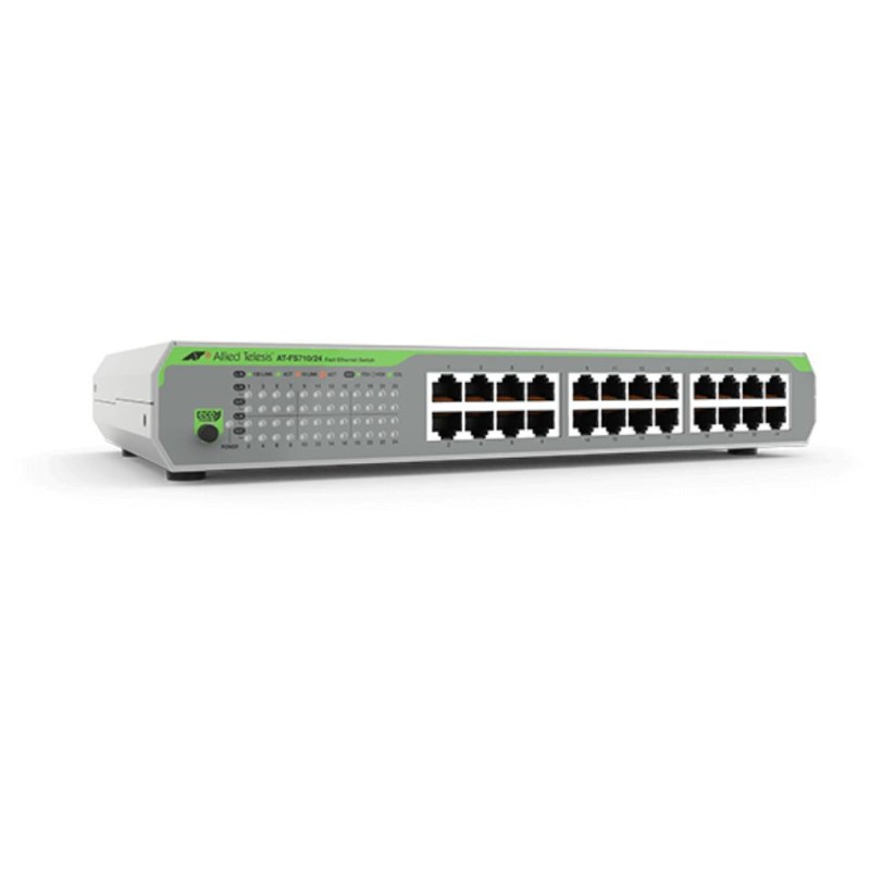SWITCH Allied Telesis, 10/100 x 24, carcasa metalica, "AT-FS710/24-50" (timbru verde 2 lei)