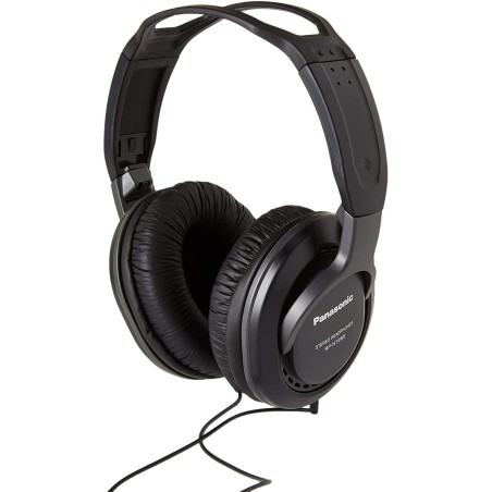 Black, range of 10Hz to 25kHz, imp. 40W, sens. 100 dB/mW,max. input 1000 mW, 5m long cable for listening to TV, single-sided lis