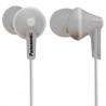 range 6Hz - 24kHz, 16W, 104dB/mW, closed type headphones, length of cord 1.2m, 3 sizes of silicone earphones "RP-HJE125E-W" (tim