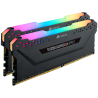 Memorie DDR Corsair DDR4 16 GB, frecventa 3200 MHz, 8 GB x 2 module, radiator, iluminare RGB, "CMW16GX4M2Z3200C16"