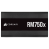 SURSA CORSAIR, 750 W, "RM750x" modulara, ATX 12V V2.4, fan 135 mm x 1, 80 Plus Gold, MB 20+4 pin x 1, CPU 4+4 pin x 2, PCI-E 6+2