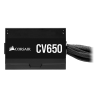 SURSA CORSAIR, 650 W, "CV650",  ATX 12V V2.31, fan 120 mm x 1, 80 Plus Bronze, MB 20+4 pin x 1, CPU 4+4 pin x 2, PCI-E 6+2 pin x