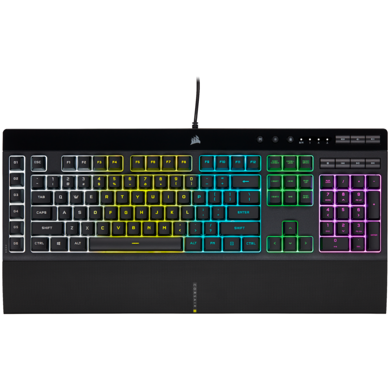 Corsair Tastatura  K55 RGB PRO Gaming," CH-9226765-NA" (timbru verde 0.8 lei)