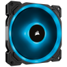 VENTILATOR Corsair, pt carcasa PC, 140 mm, 1300 rpm, LED RGB, 2 ventilatoare, "CO-9050074-WW"