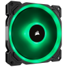 VENTILATOR Corsair, pt carcasa PC, 140 mm, 1300 rpm, LED RGB, 2 ventilatoare, "CO-9050074-WW"