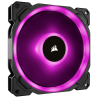 VENTILATOR Corsair, pt carcasa PC, 140 mm, 1300 rpm, LED RGB, 2 ventilatoare, "CO-9050074-WW"
