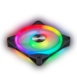 VENTILATOR Corsair, pt carcasa PC, 140 mm, 1250 rpm, LED RGB, 2 ventilatoare, "CO-9050100-WW"