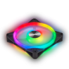VENTILATOR Corsair, pt carcasa PC, 140 mm, 1250 rpm, LED RGB, 2 ventilatoare, "CO-9050100-WW"