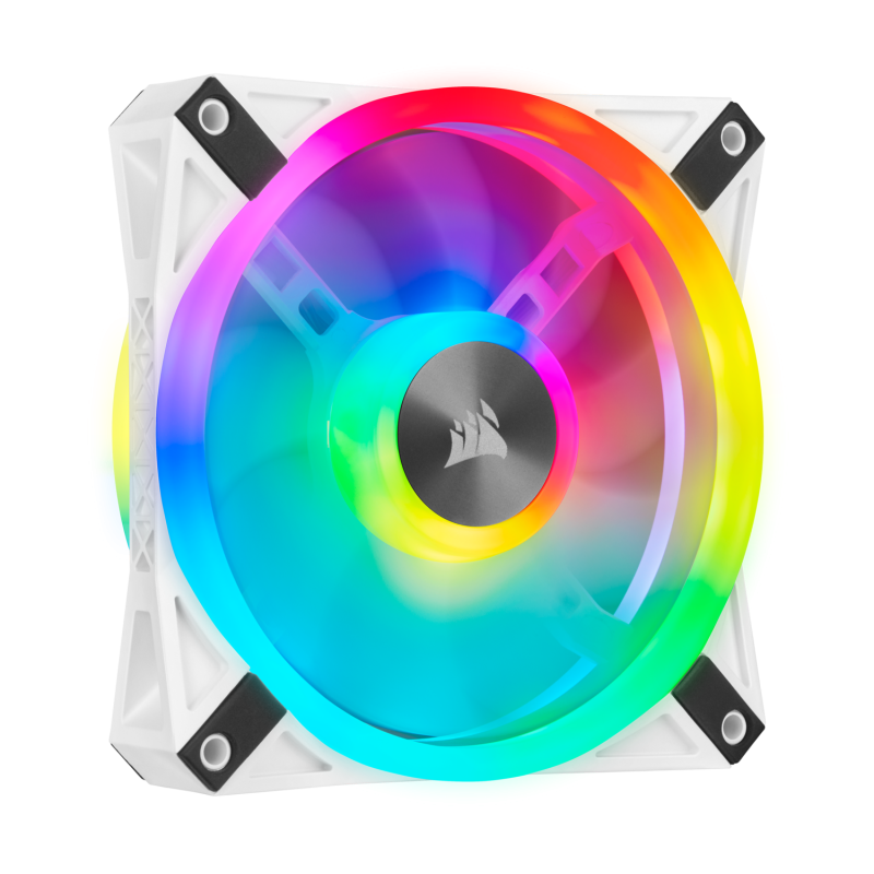 VENTILATOR Corsair, pt carcasa PC, 120 mm, 1500 rpm, LED RGB, 1 ventilator, "CO-9050103-WW"