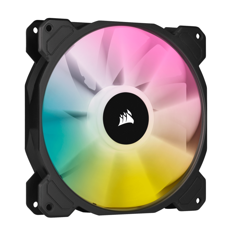 VENTILATOR Corsair, pt carcasa PC, 140 mm, 1200 rpm, LED RGB, 1 ventilator, "CO-9050110-WW"