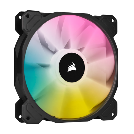 VENTILATOR Corsair, pt carcasa PC, 140 mm, 1200 rpm, LED RGB, 1 ventilator, "CO-9050110-WW"