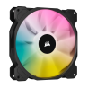 VENTILATOR Corsair, pt carcasa PC, 140 mm, 1200 rpm, LED RGB, 1 ventilator, "CO-9050110-WW"