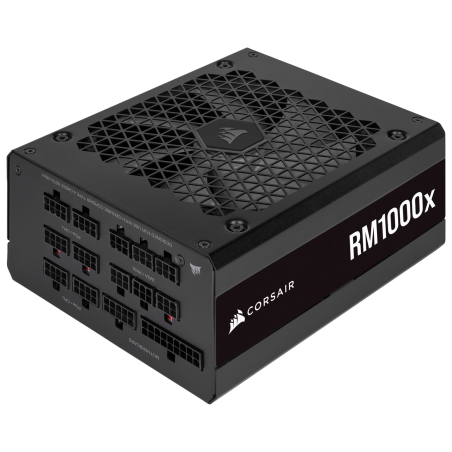 SURSA CORSAIR, 1000 W, "RM1000x" modulara, ATX 12V V2.4, fan 135 mm x 1, 80 Plus Gold, MB 20+4 pin x 1, CPU 4+4 pinx3, PCI-E 6+2