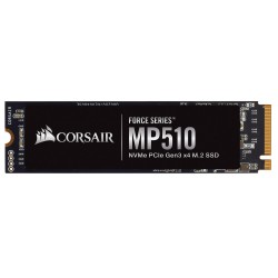 SSD CORSAIR Force Series MP510, 960GB, M.2, PCIe Gen3.0 x4, 3D TLC Nand, R/W: 3480/3000 MB/s, "CSSD-F960GBMP510B"