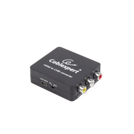 ADAPTOR video GEMBIRD, splitter HDMI (M) la Composite video + audio L/R (M) x 2, rezolutie maxima Full HD (1920 x 1080) la 60Hz,