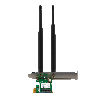 ADAPTOR RETEA Tenda AX3000 + bluetooth 5.0, intern wireless dual band, 3000 Mbps, antena externa x 2, Wi-Fi 6 "E30"