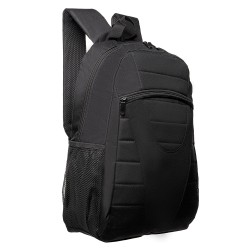 RUCSAC SPACER, pt. notebook de max. 15.6", 1 compartiment, buzunar frontal, buzunar lateral x 2, waterproof,  nylon, negru, "Bud