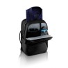 RUCSAC DELL, pt. notebook de max 15 inch, 2 compartimente, buzunar frontal | buzunar lateral x 2, 21 litri, poliester, negru, "4