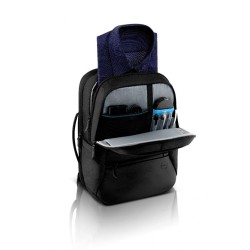 RUCSAC DELL, pt. notebook de max 15 inch, 2 compartimente, buzunar frontal | buzunar lateral x 2, 21 litri, poliester, negru, "4