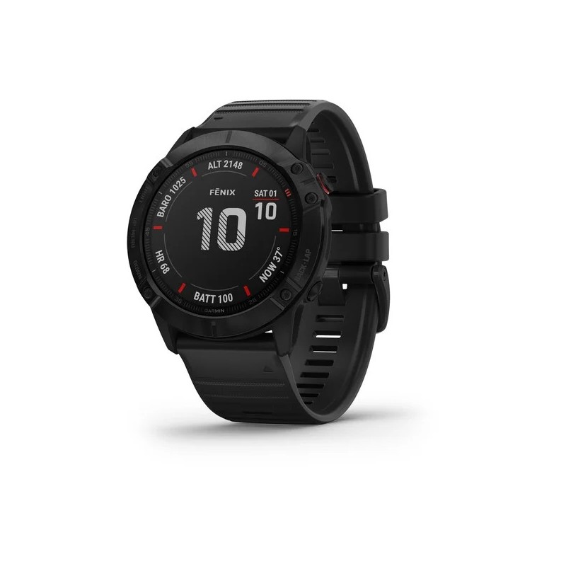 fenix 6X PRO Slate Gray w/Black Band Gls "010-02157-01" (timbru verde 0.18 lei)