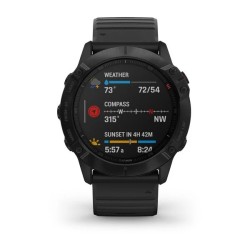 fenix 6X PRO Slate Gray w/Black Band Gls "010-02157-01" (timbru verde 0.18 lei)
