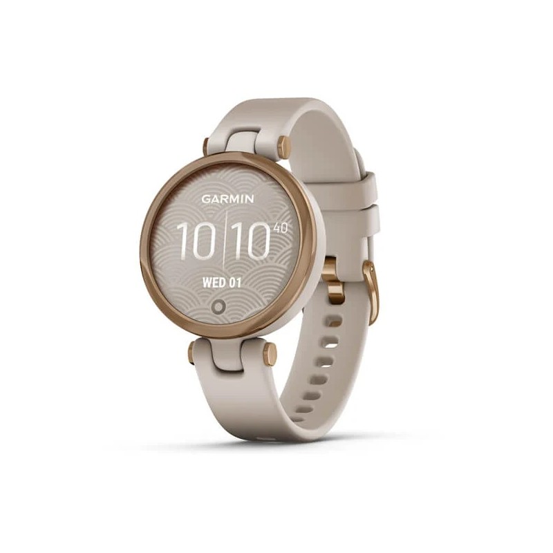 Garmin Lily RoseGold/LightSand Silicone "010-02384-11" (timbru verde 0.18 lei)