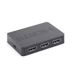 SWITCH video GEMBIRD, switch 3 device la 1 Monitor, conector 1: HDMI (M) x 3; conector 2: HDMI (M), "DSW-HDMI-34" (timbru verde 