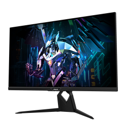 MONITOR Gigabyte 31.5 inch, Gaming, IPS, WQHD (2560 x 1440), Wide, 350 cd/mp, 1 ms, HDMI | DisplayPort, "FI32Q" (timbru verde 7 