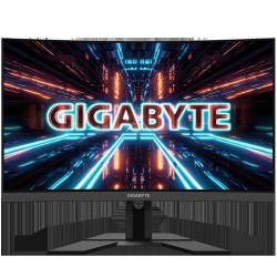 MONITOR Gigabyte 27 inch, Gaming, VA, WQHD (2560 x 1440), Wide | curbat, 250 cd/mp, 1 ms, HDMI | DisplayPort, "G27QC" (timbru ve