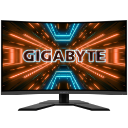 MONITOR Gigabyte 31.5 inch, Gaming, VA, WQHD (2560 x 1440), Wide | curbat, 350 cd/mp, 1 ms, HDMI | DisplayPort, "G32QC A" (timbr